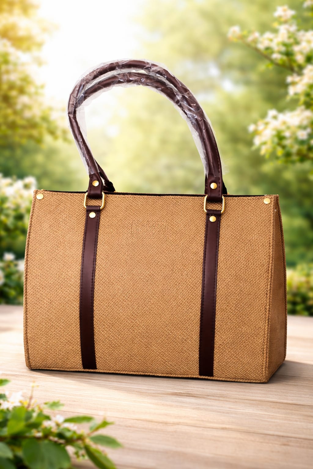 Women's high quality jute Tote Bag