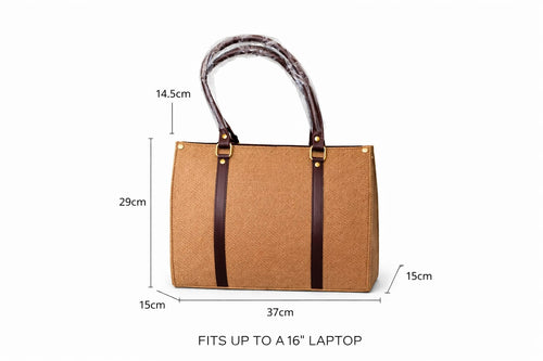 Women's high quality jute Tote Bag